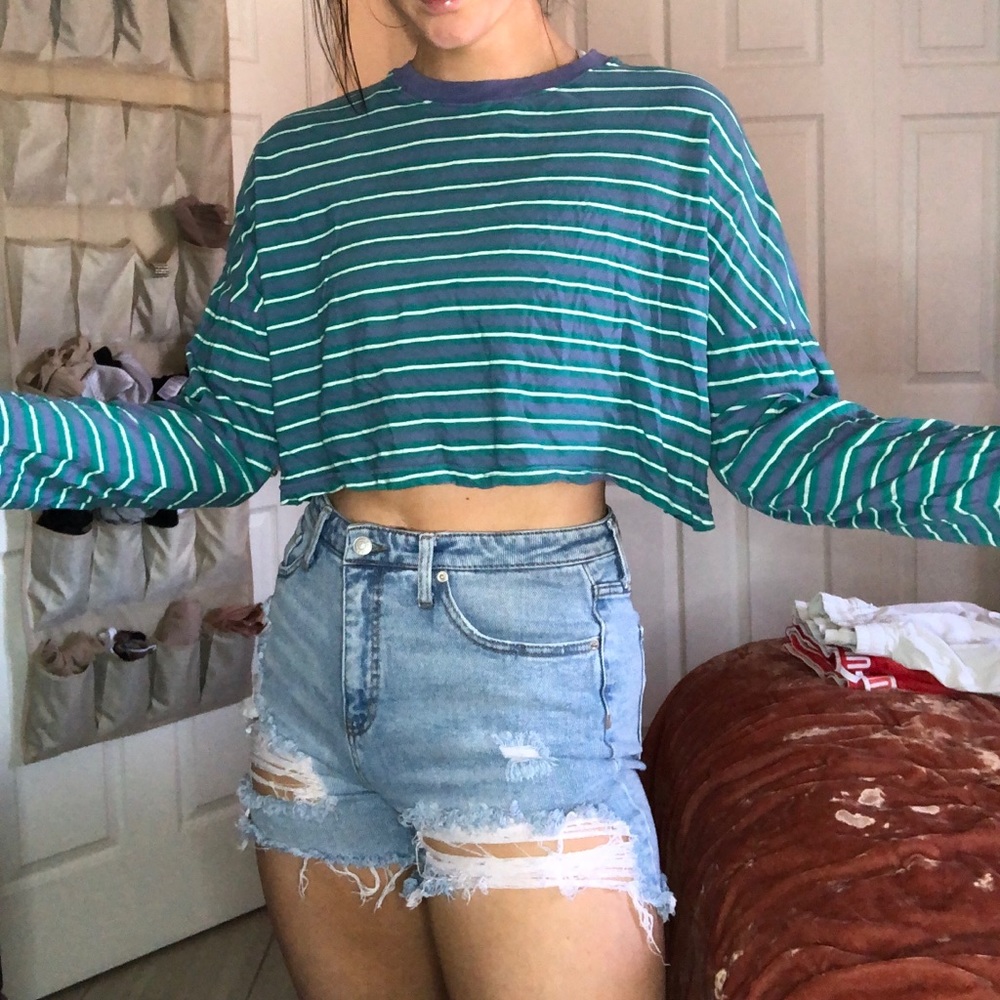 Urban Outfitters Long Sleeve Crop